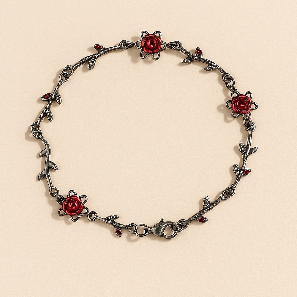 Red Rose Bracelet